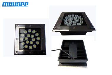 18w εξωτερικό DMX LED υπόγειο φως 85-265VAC, LED υπόγειο φως με τετραγωνική κάλυψη