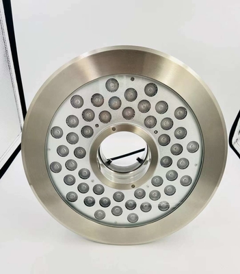 48W LED φωτεινό σιντριβάνι που αλλάζει χρώμα DMX DALI έλεγχο αδιάβροχο IP68 κάτω από το νερό 5m βάθος