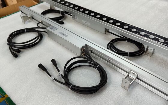 3 Χρόνια Περίοδος Εγγύησης Φωτιστικά LED Wall Washer από Κράμα Αλουμινίου Μήκους 1m και Φωτιστική Λύση για Αρχιτεκτονικό Φωτισμό Όψεων