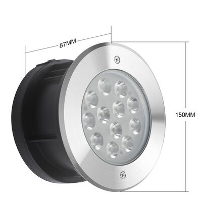 150mmx88mm LED φωτιστικά πισίνας RGBW Πολυχρωματικό φωτισμό Σχεδιασμένο για εύκολη εγκατάσταση και μακροχρόνια απόδοση
