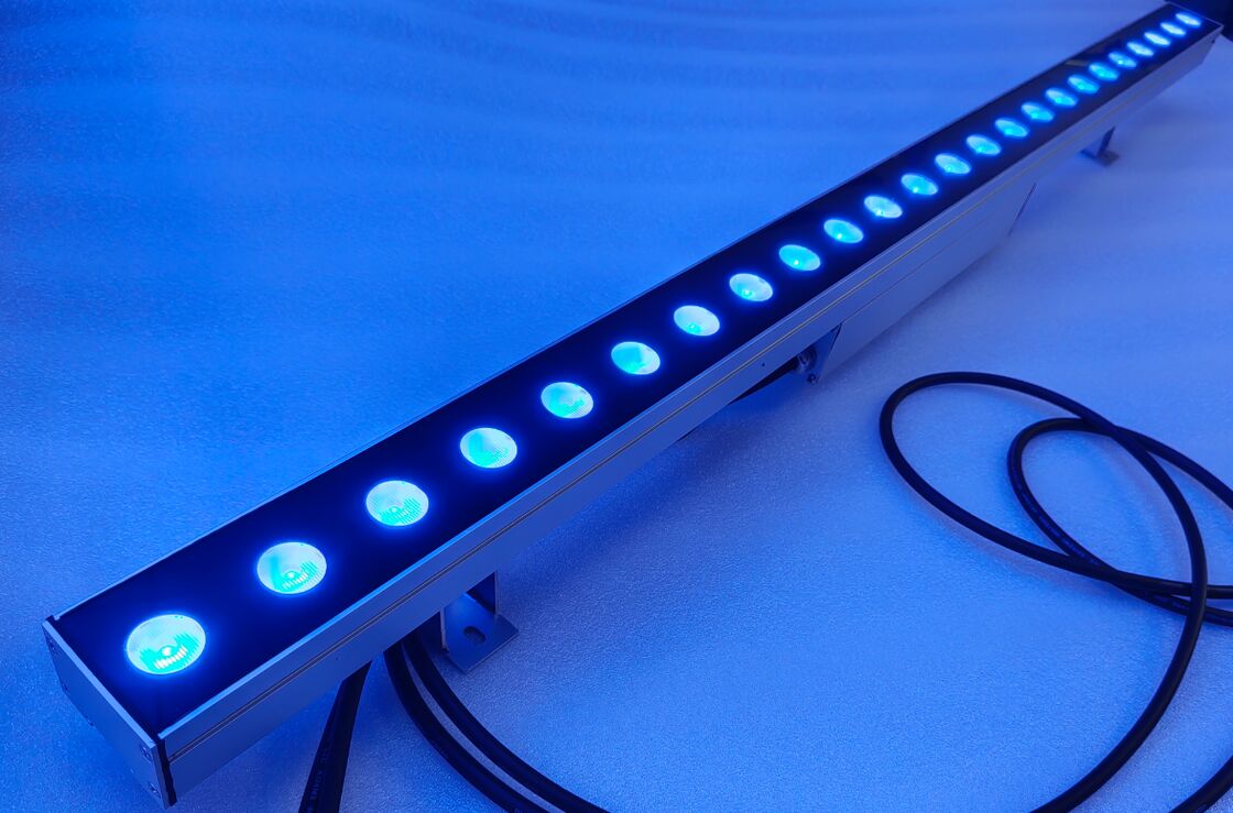 Φωτιστικά τοίχου LED 20 μοιρών επί 60 μοιρών εξοπλισμένα με λειτουργία ελέγχου Power On/Off ή DMX512 και ρυθμιζόμενη θερμοκρασία χρώματος από 2700K έως 6500K