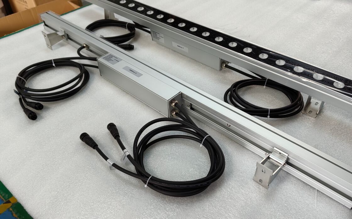 3 Χρόνια Περίοδος Εγγύησης Φωτιστικά LED Wall Washer από Κράμα Αλουμινίου Μήκους 1m και Φωτιστική Λύση για Αρχιτεκτονικό Φωτισμό Όψεων