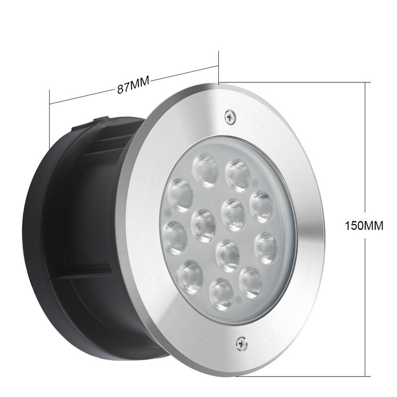 150mmx88mm LED φωτιστικά πισίνας RGBW Πολυχρωματικό φωτισμό Σχεδιασμένο για εύκολη εγκατάσταση και μακροχρόνια απόδοση